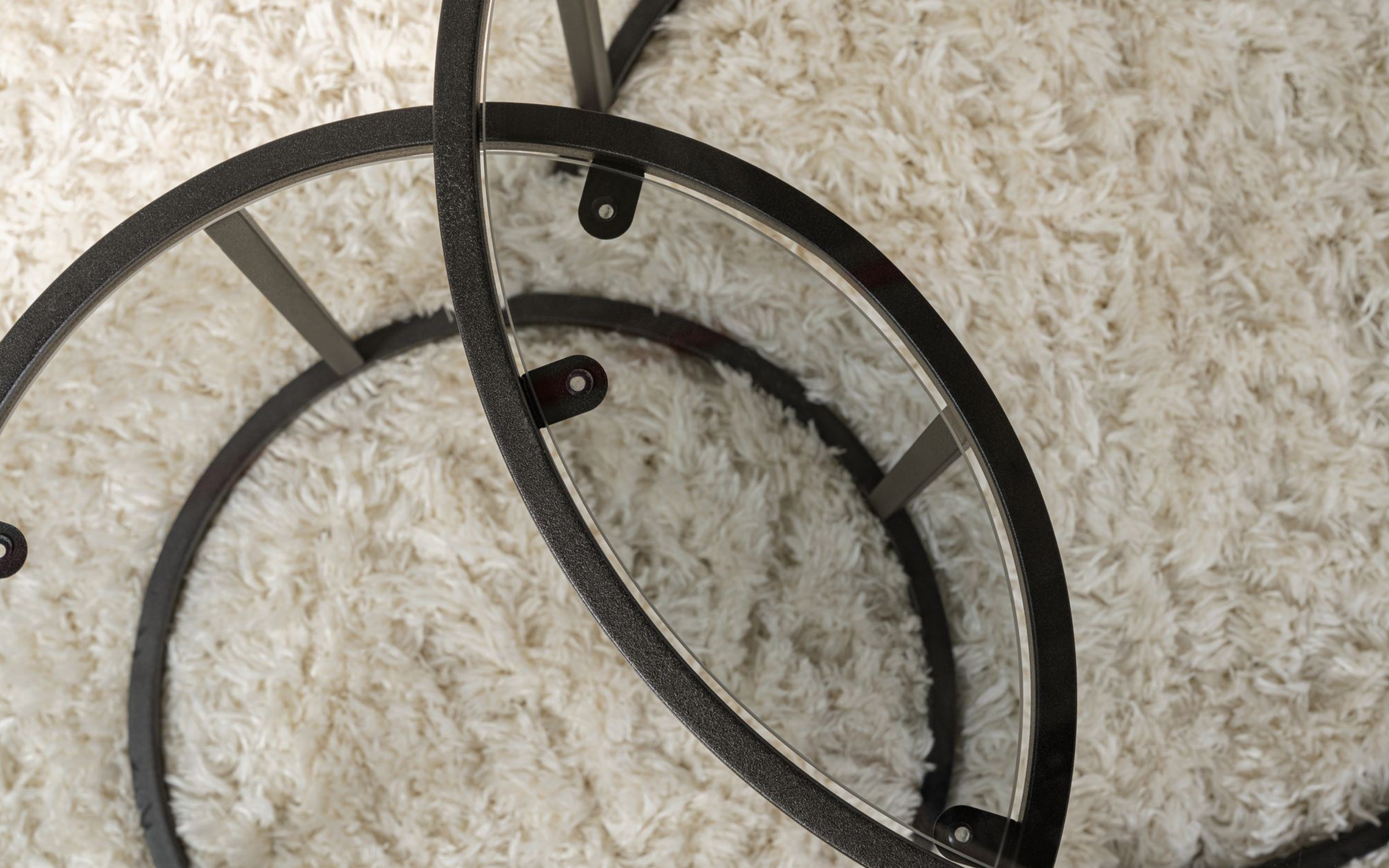 Set masute de cafea Anira, negru  5